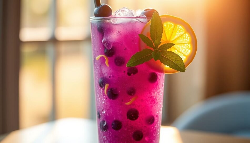 Blueberry Lemon Drop Slushies