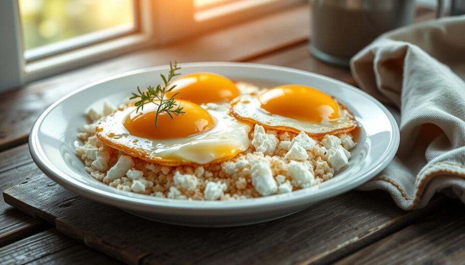 Feta Fried Eggs