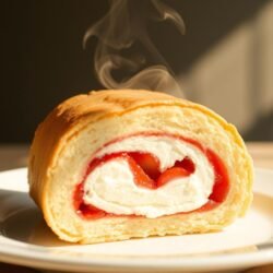 Strawberry Cheesecake Roll