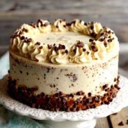 Chocolate Tuxedo Cake