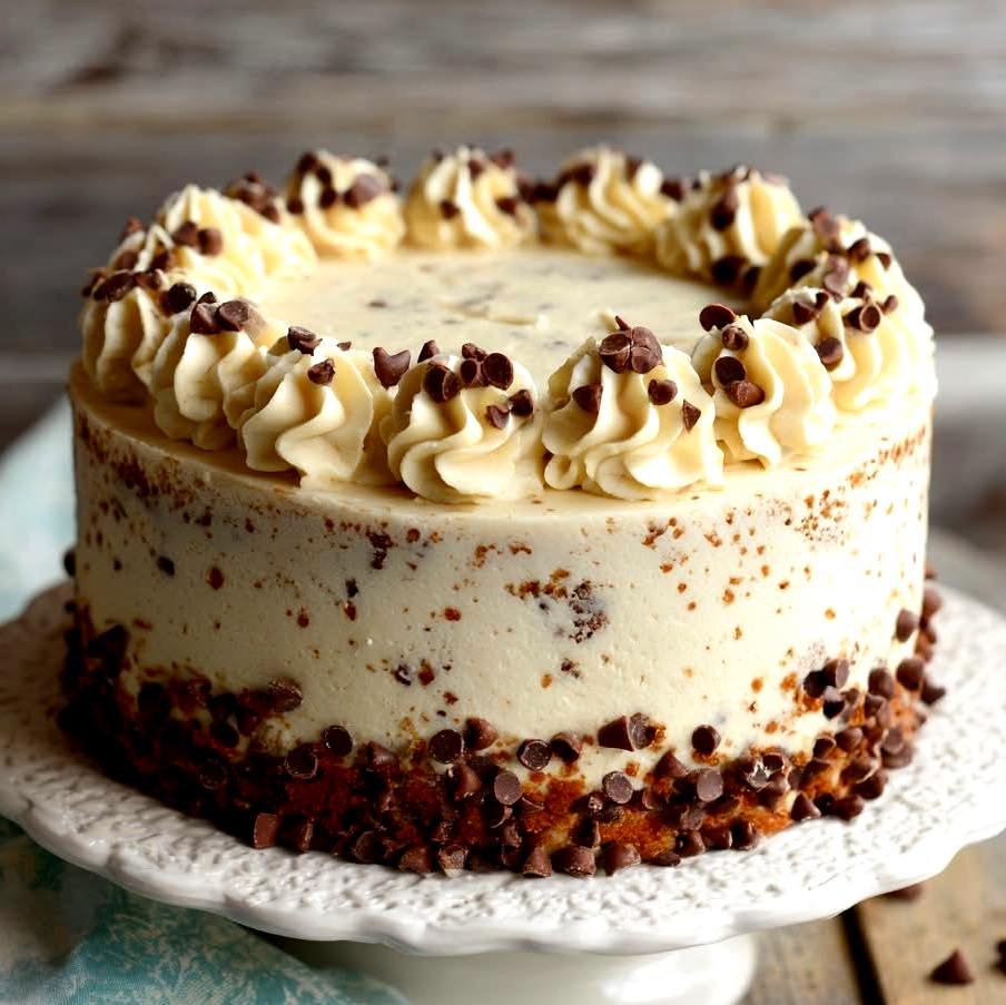 Chocolate Tuxedo Cake