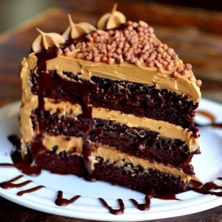 Chocolate Peanut Butter Dream Cake
