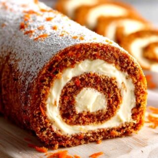 Carrot Cake Roll