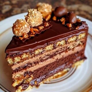 Ferrero Rocher Cake