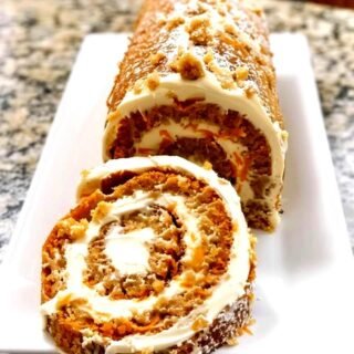 Carrot Cake Roll