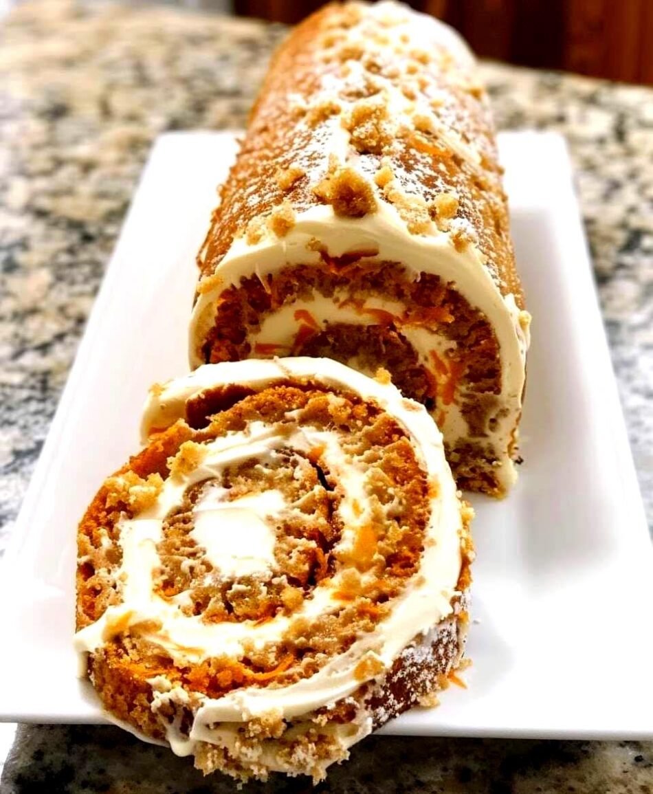 Carrot Cake Roll