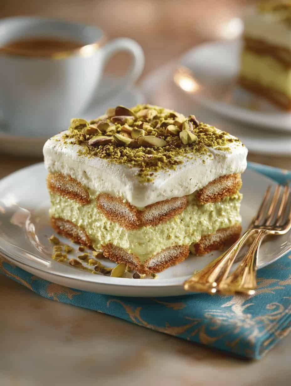  Pistachio Cream Tiramisu
