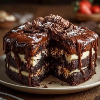 Perfect Chocolate Filled Cake
