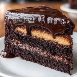 Chocolate Caramel Fudge Cake