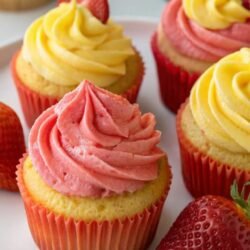 Strawberry Lemonade Cupcakes Recipe