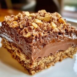 Nutella Crumble Cake