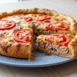 Tuna & Tomato Savory Tart