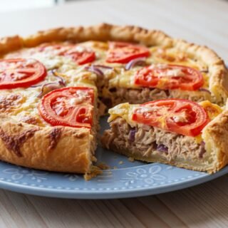 Tuna & Tomato Savory Tart