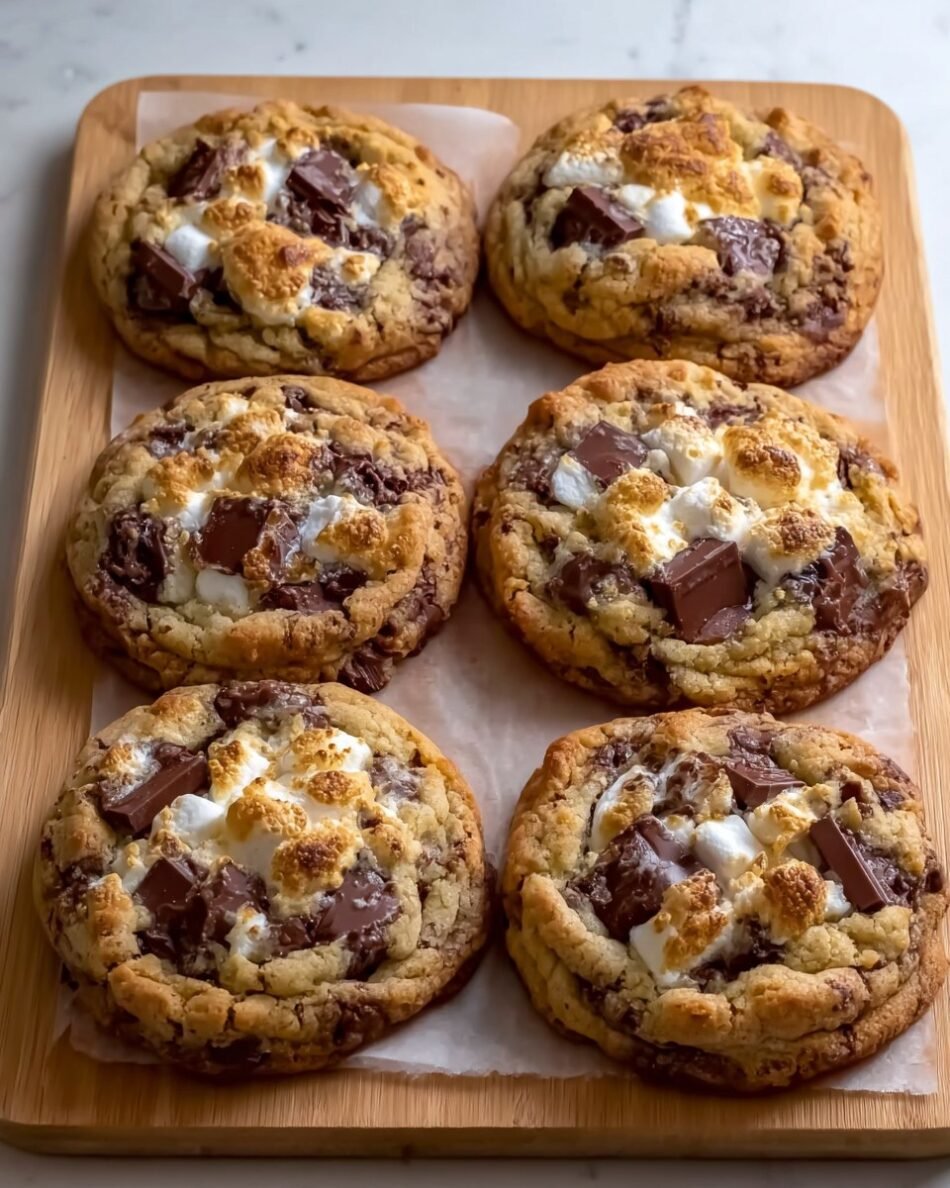 S'mores Chocolate Chip Cookies