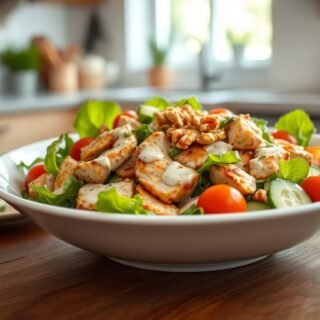 High Protein Chicken Salad Recipe That Actually Keeps You Full Until Dinner