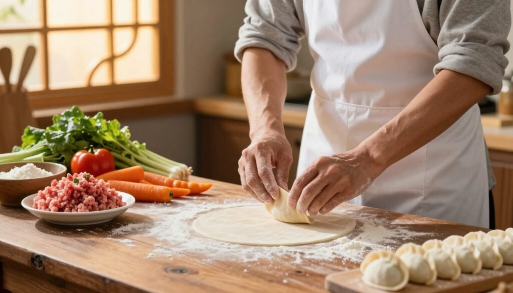 authentic dumpling preparation techniques