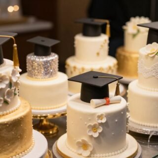 elegant graduation cakes