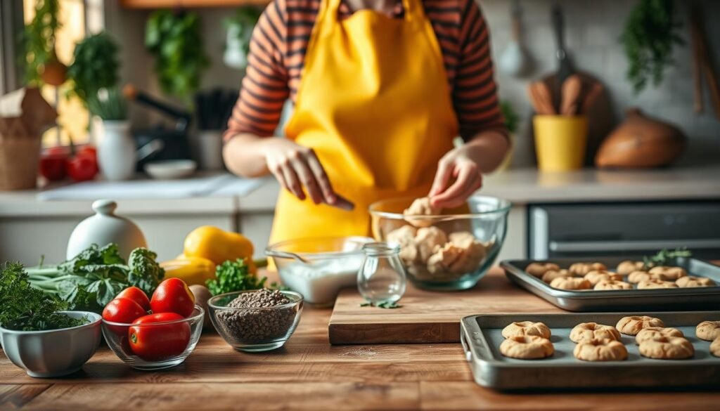 homemade snack foods preparation