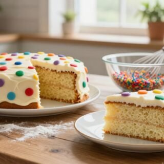 dot cake recipe