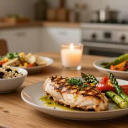 high protein dinner