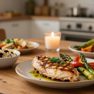 high protein dinner