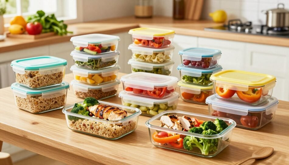 meal prep containers for healthy meal prep