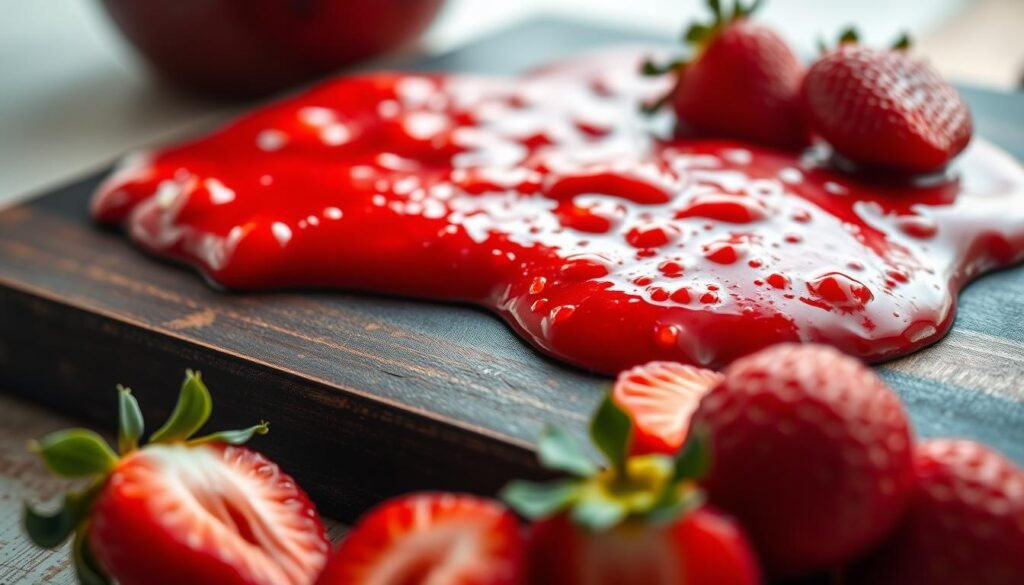 strawberry sauce preparation strawberry sauce preparation